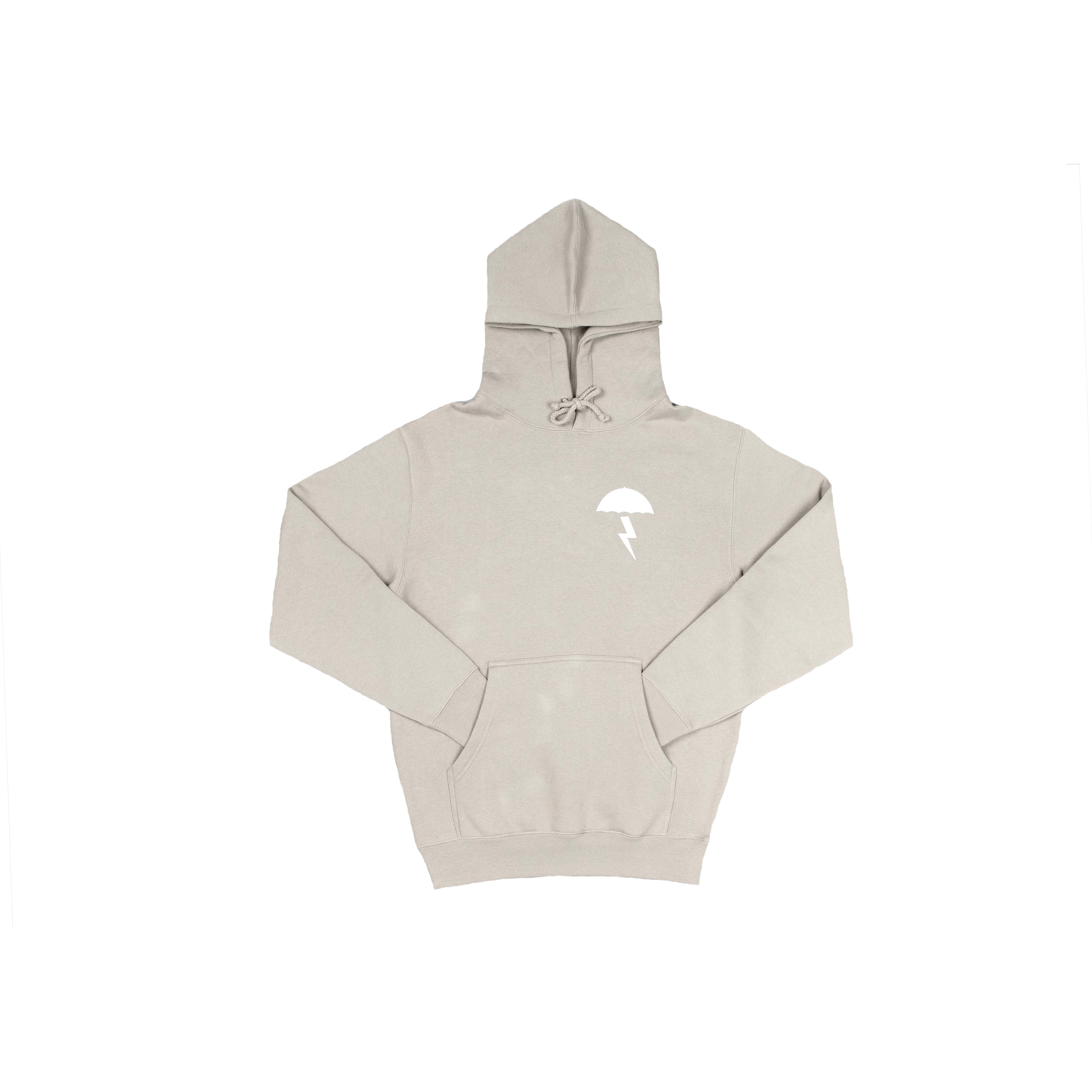 “WXTHESTRM” Classic Logo Hoodie “Fog Grey”